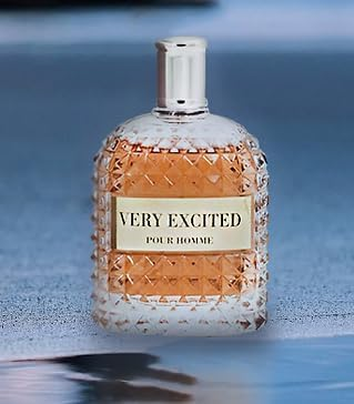 Valentine Milano and Very Excited and Very Excited Black Cologne for Men Eau De Parfum and Eau De Toilet 3.4oz Fl Oz/100ml each, Wonderful Gift, Masculine Scent for All Skin Types (Pack of 3)