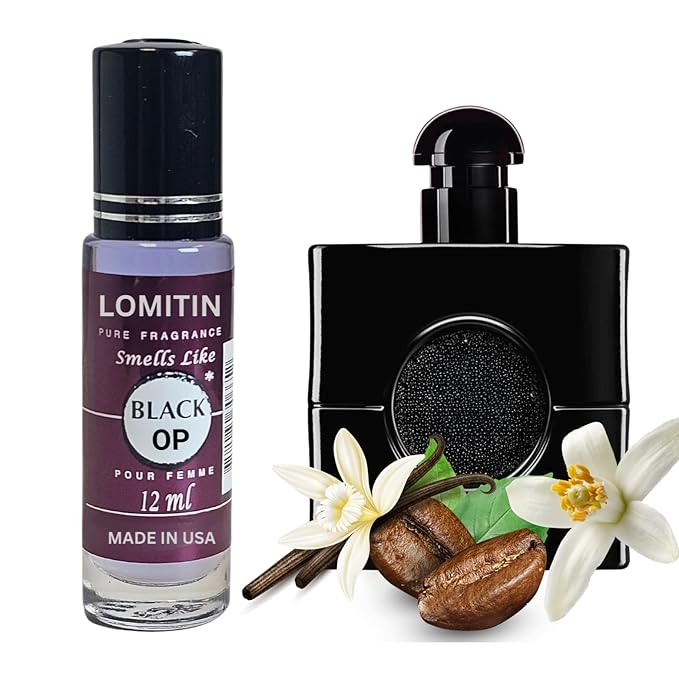 Fragrance Perfume Oils Black Op Parfum Roll On Body Oil for Women (12ml) (Pack of 2)